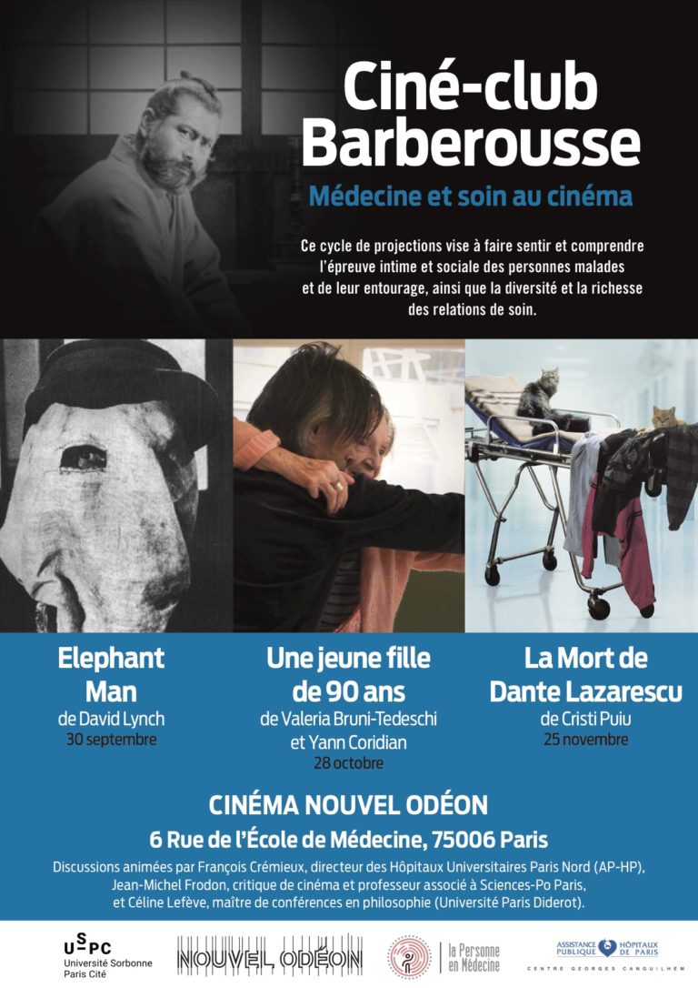 « Ciné-club Barberousse. Médecine et soin au cinéma »